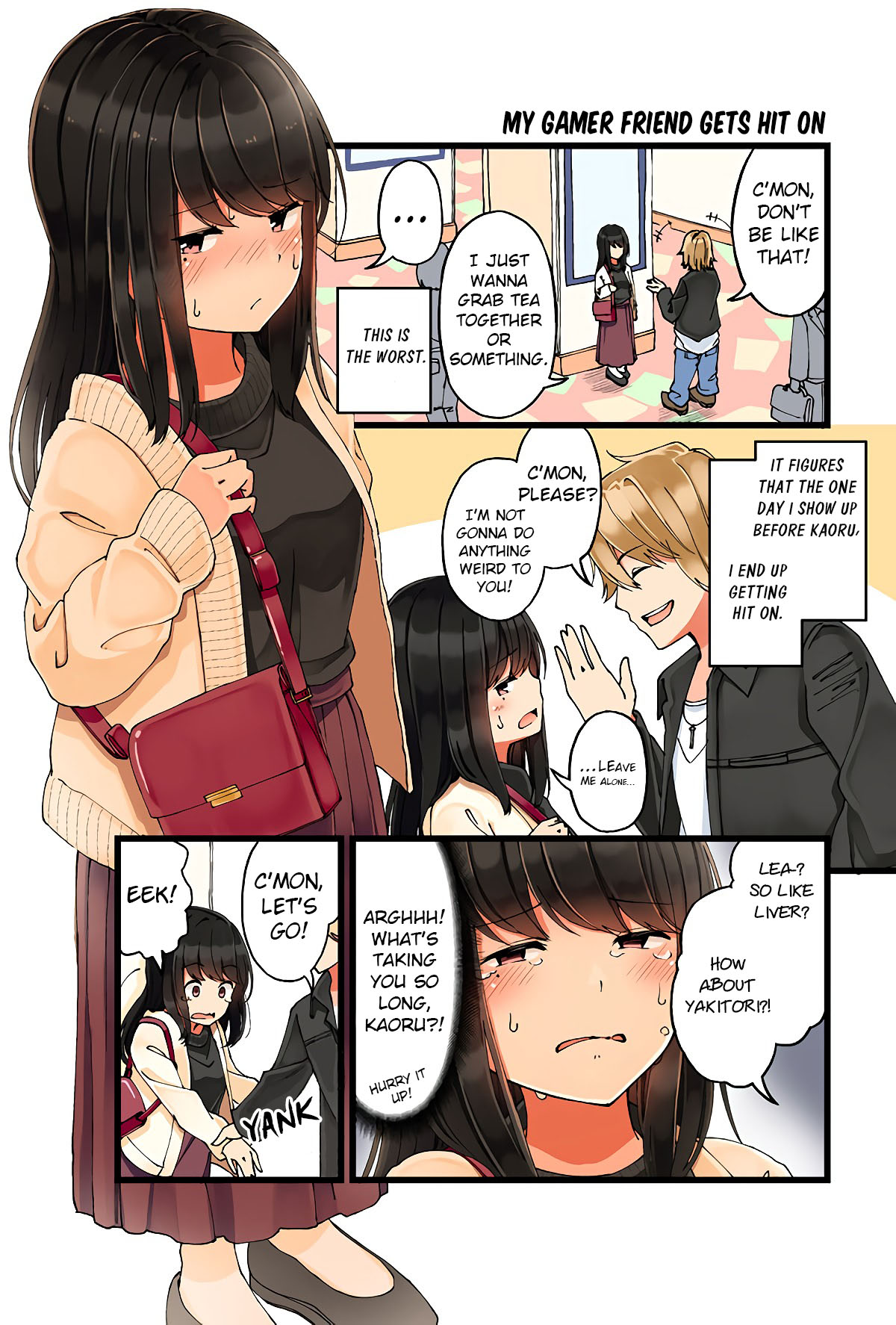 Hanging Out With a Gamer Girl Chapter 19 page 1 - Chapter 19: My Gamer Friend Gets Hit On