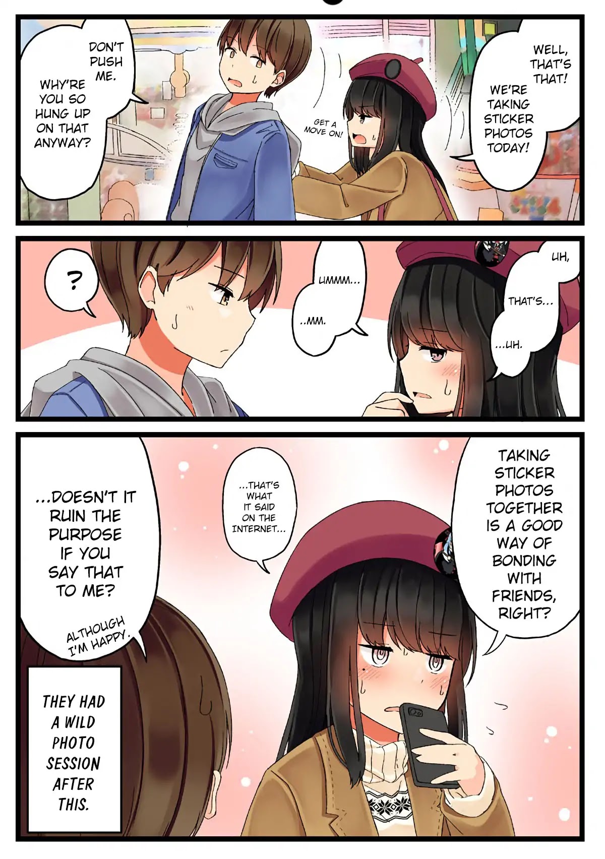 Hanging Out With a Gamer Girl Chapter 2 page 4 - Chapter 2: I Go To The Arcade With My Gamer Friend (1)