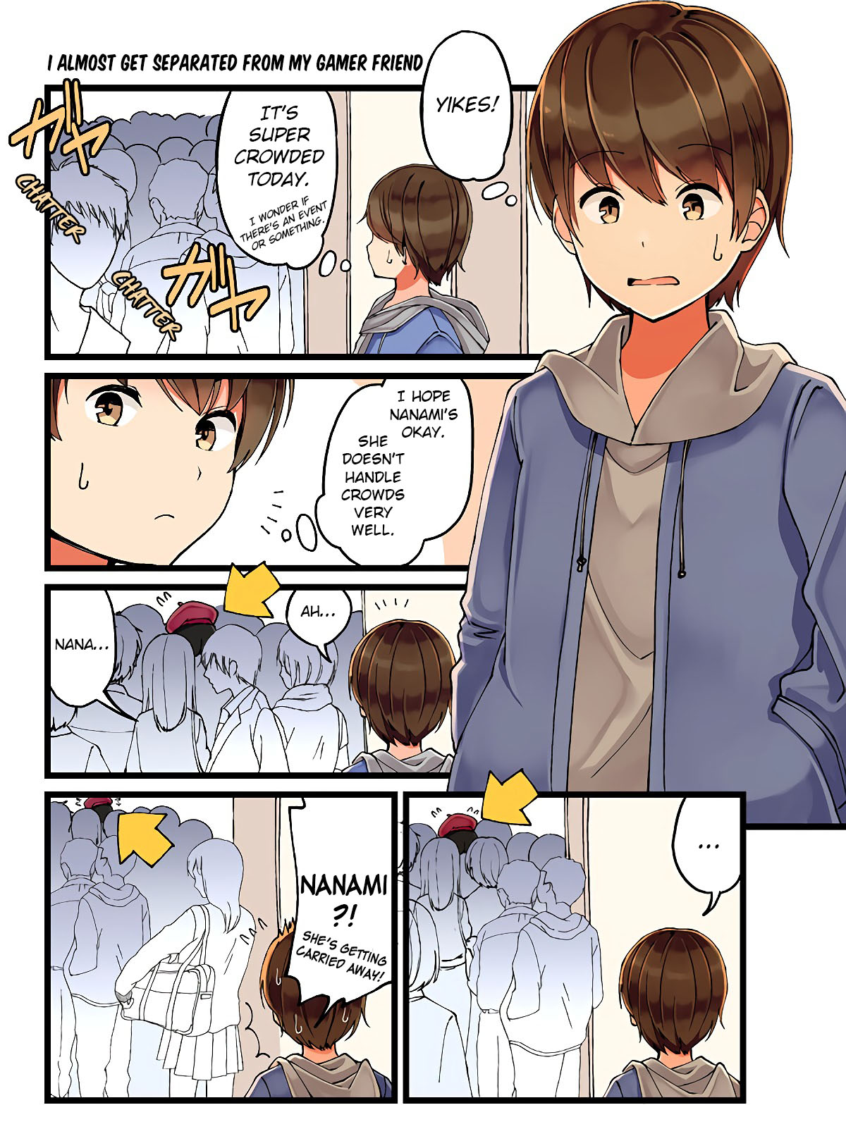 Hanging Out With a Gamer Girl Chapter 20 page 1 - Chapter 20: I almost get separated from my gamer friend