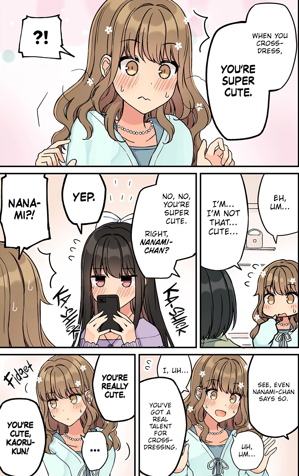 Hanging Out With a Gamer Girl Chapter 200 page 3 - Chapter 200: You're Cute, Kaoru-kun!