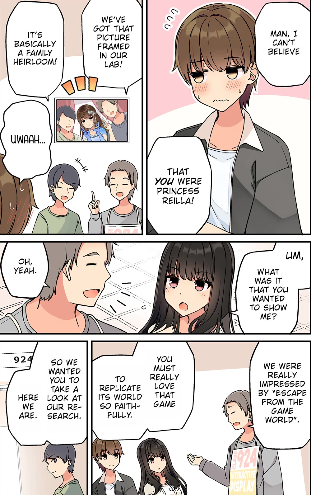 Hanging Out With a Gamer Girl Chapter 208 page 1 - Chapter 208: Looks Like You Found Something You Want To Do!