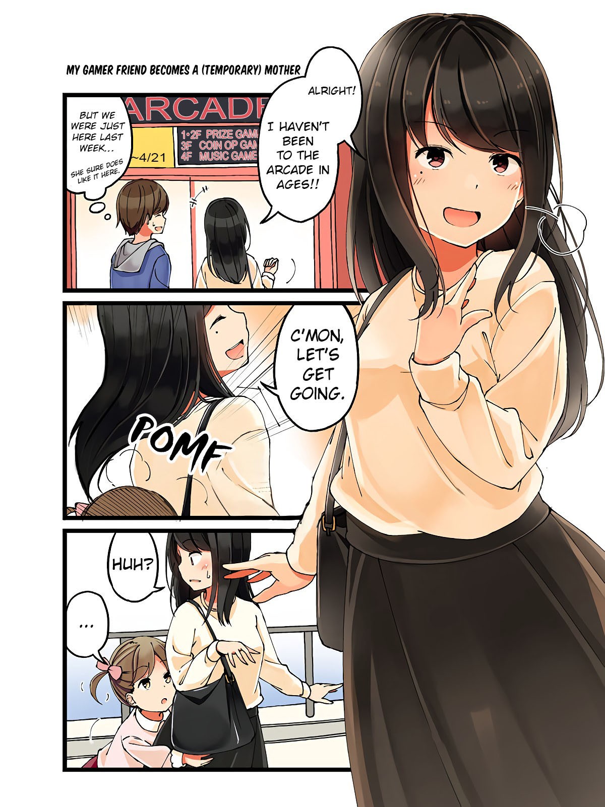 Hanging Out With a Gamer Girl Chapter 21 page 1 - Chapter 21: My Gamer Friend Becomes a (Temporary) Mother