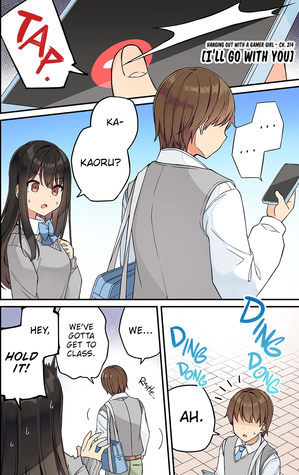 Hanging Out With a Gamer Girl Chapter 214 page 1 - Chapter 214: I'll Go With You