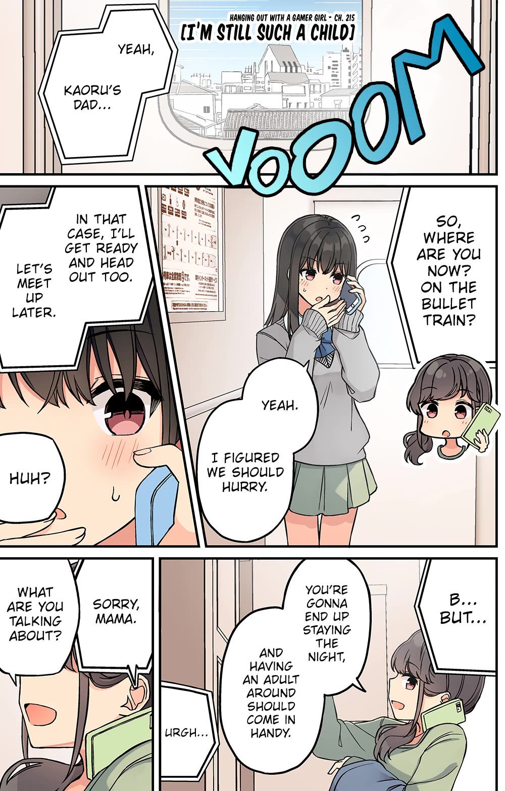 Hanging Out With a Gamer Girl Chapter 215 page 1 - Chapter 215: I'm Still Such A Child
