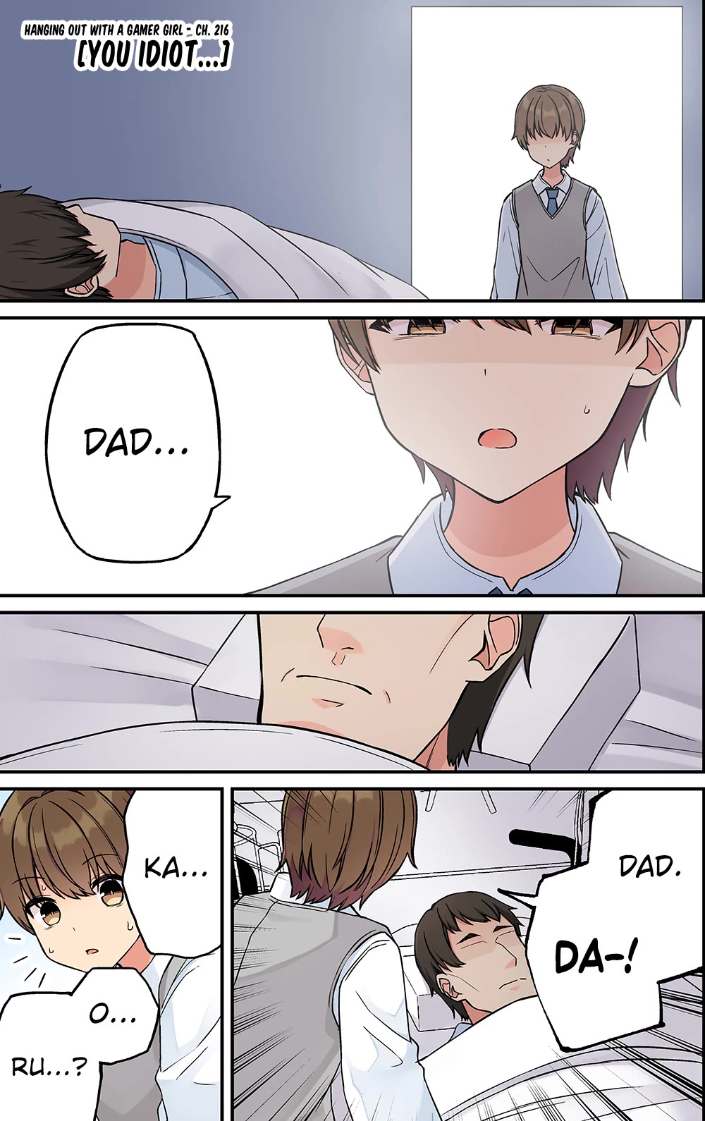 Hanging Out With a Gamer Girl Chapter 216 page 1 - Chapter 216: You Idiot...