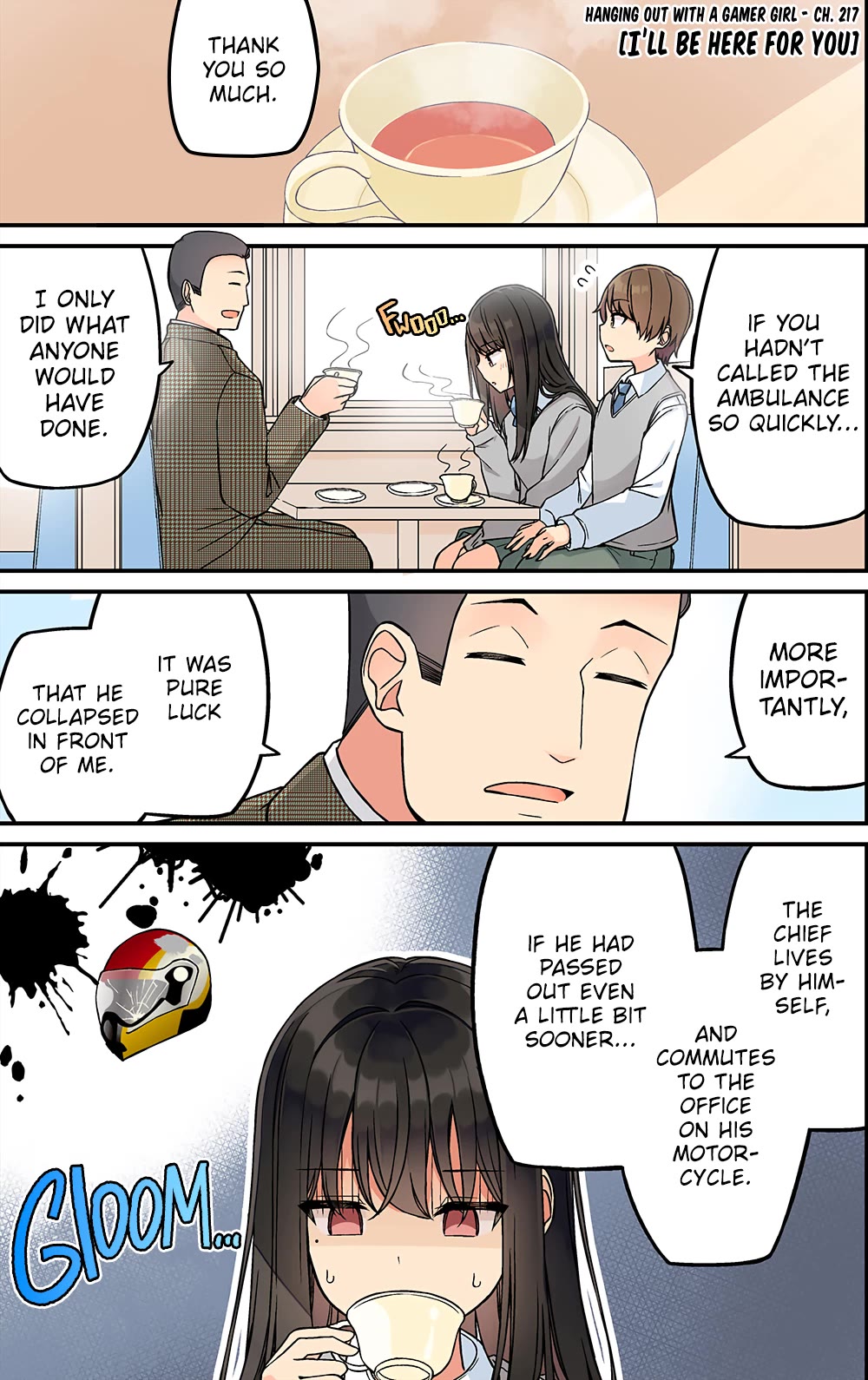 Hanging Out With a Gamer Girl Chapter 217 page 1 - Chapter 217: I'll Be Here For You