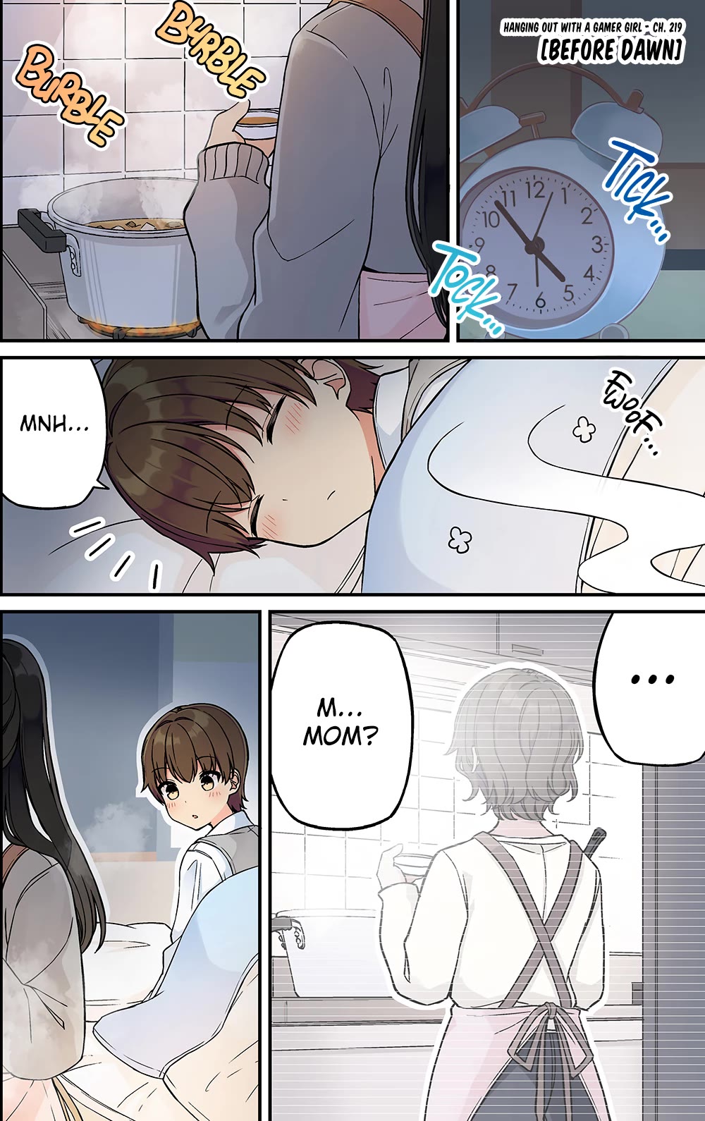 Hanging Out With a Gamer Girl Chapter 219 page 1 - Chapter 219: Before Dawn