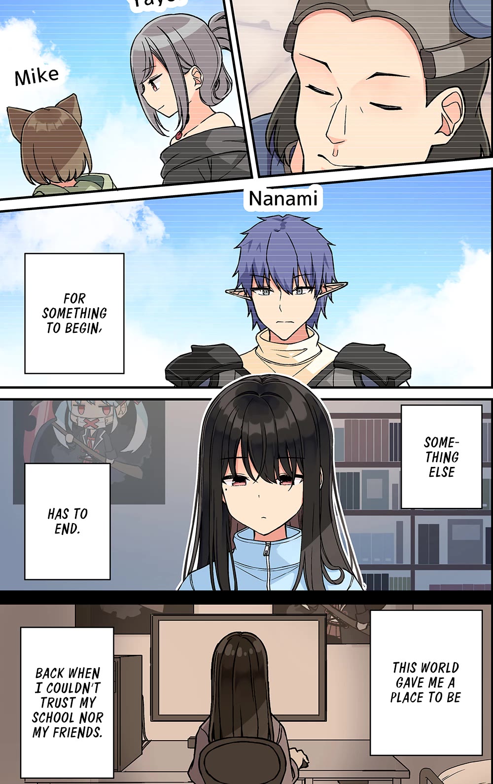 Hanging Out With a Gamer Girl Chapter 222 page 3 - Chapter 222: Even If The World Ends