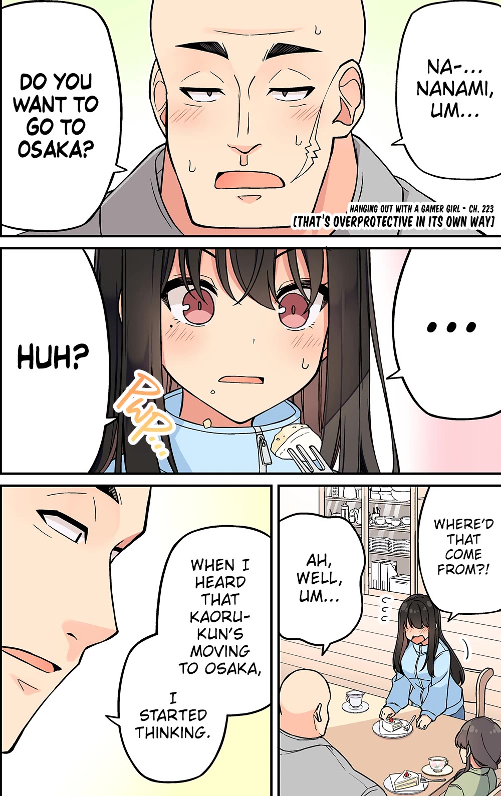 Hanging Out With a Gamer Girl Chapter 223 page 1 - Chapter 223: That's Overprotective In Its Own Way