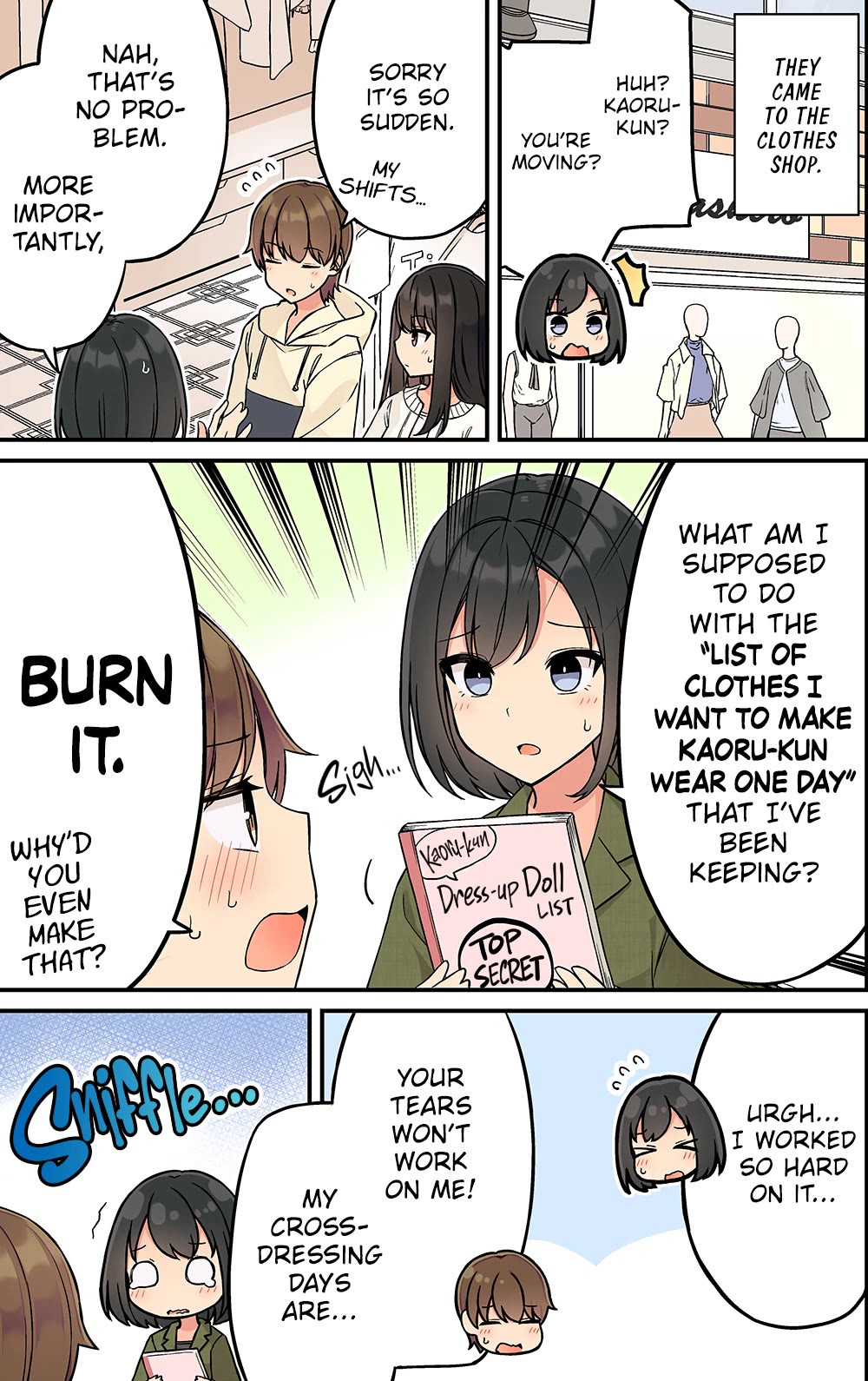 Hanging Out With a Gamer Girl Chapter 227 page 1 - Chapter 227: Just For Today
