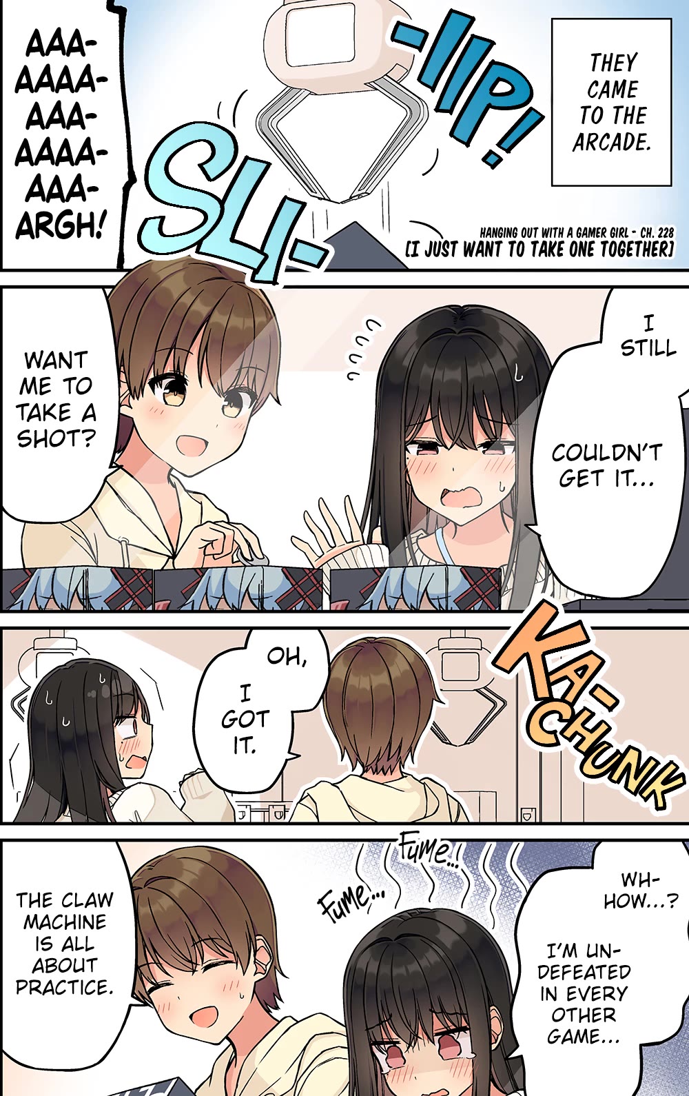 Hanging Out With a Gamer Girl Chapter 228 page 1 - Chapter 228: I Just Want To Take One Together
