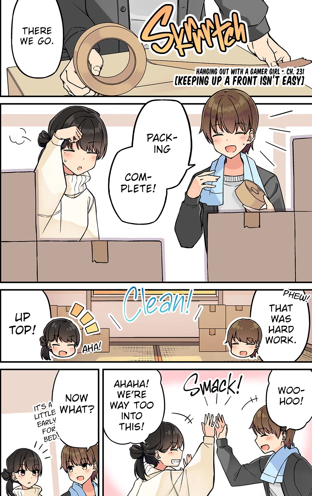 Hanging Out With a Gamer Girl Chapter 231 page 1 - Chapter 231: Keeping Up A Front Isn't Easy