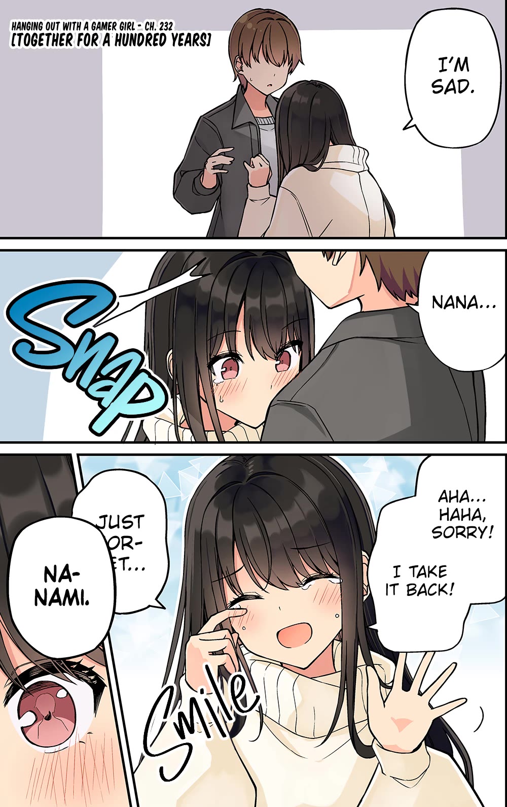 Hanging Out With a Gamer Girl Chapter 232 page 1 - Chapter 232: Together For A Hundred Years