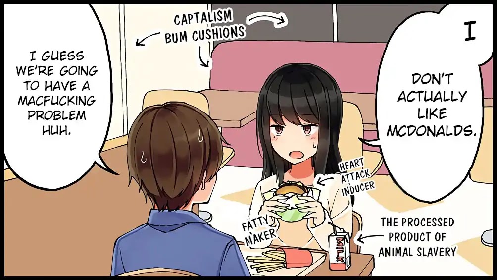 Hanging Out With a Gamer Girl Chapter 24 page 7 - Chapter 24: I get McDonalds with my gamer friend