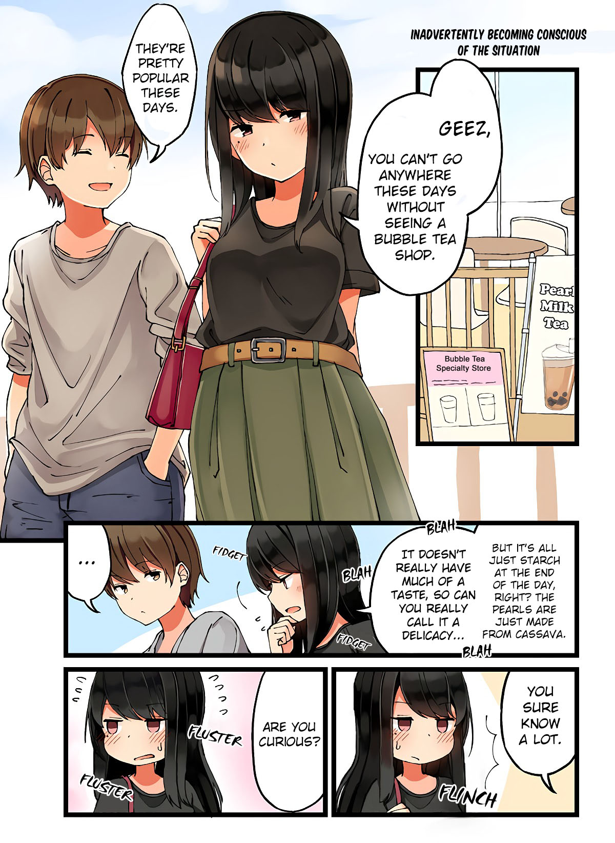 Hanging Out With a Gamer Girl Chapter 25 page 1 - Chapter 25: Inadvertently Becoming Conscious Of The Situation