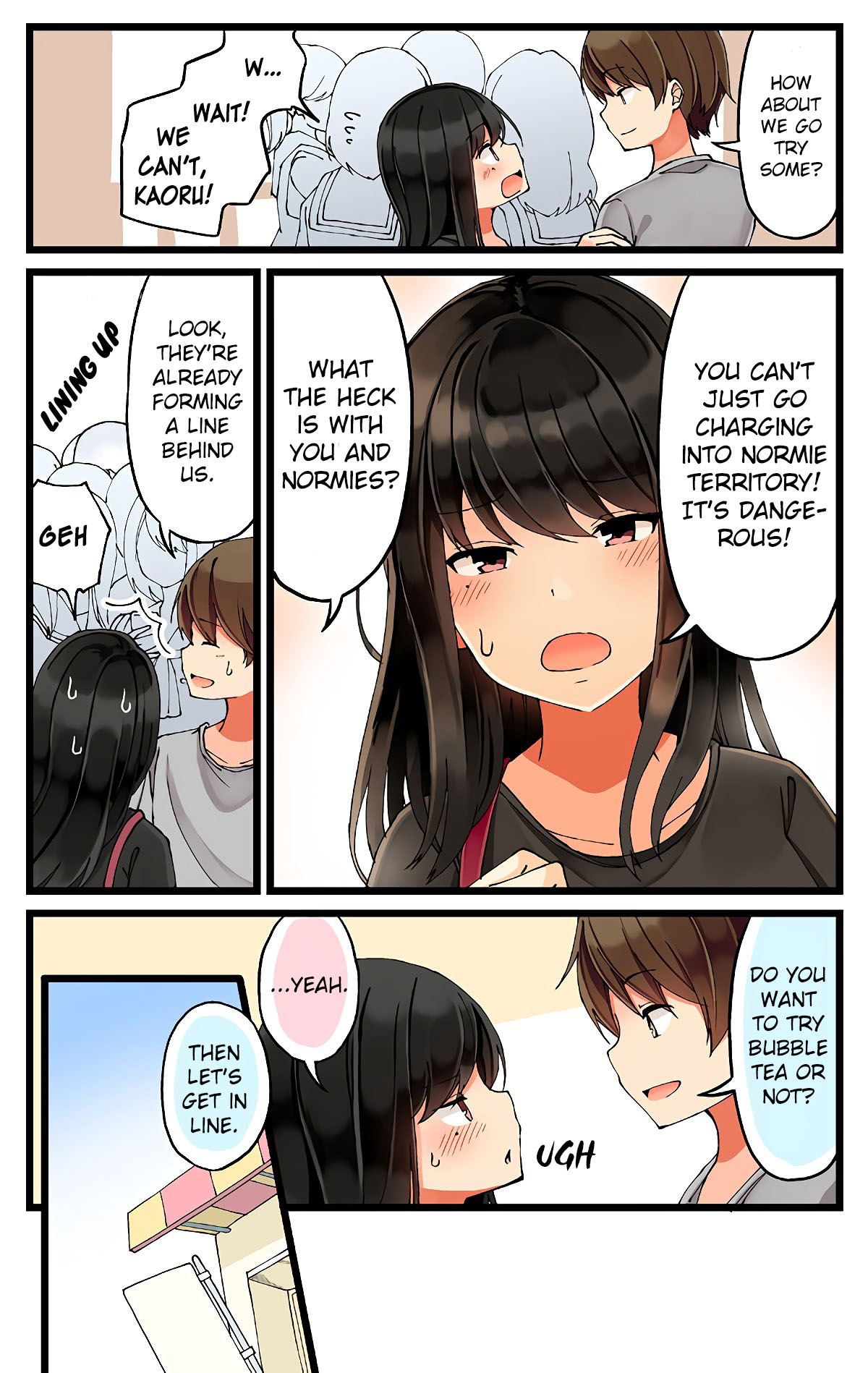 Hanging Out With a Gamer Girl Chapter 25 page 2 - Chapter 25: Inadvertently Becoming Conscious Of The Situation