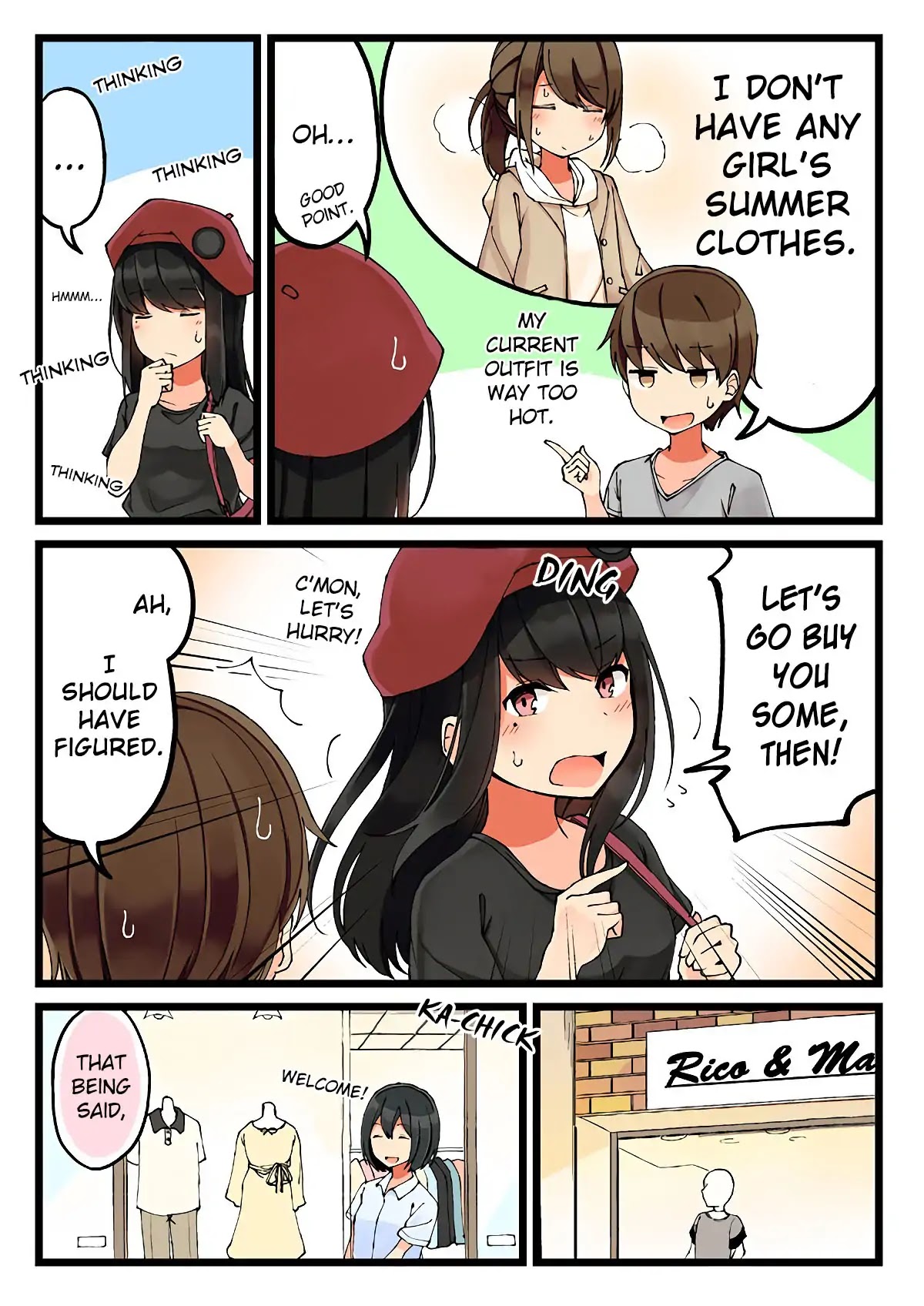 Hanging Out With a Gamer Girl Chapter 26 page 2 - Chapter 26: Shopping For Summer Clothes