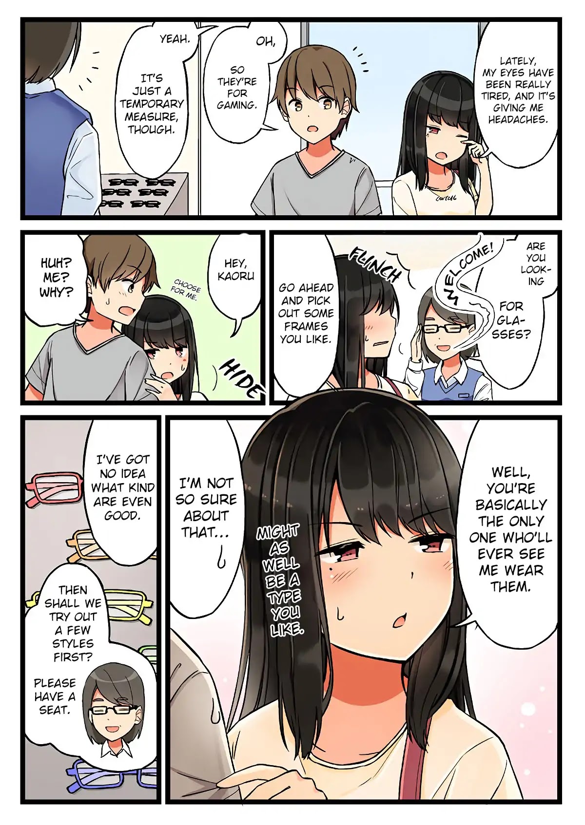 Hanging Out With a Gamer Girl Chapter 32 page 2 - Chapter 32: I buy glasses with my gamer friend