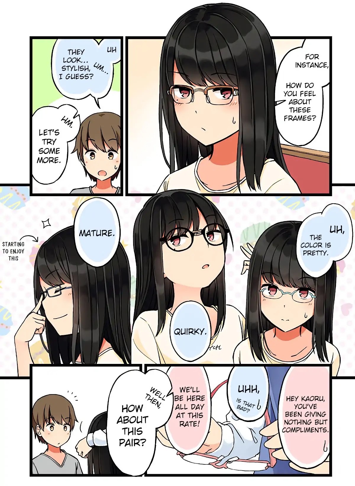 Hanging Out With a Gamer Girl Chapter 32 page 3 - Chapter 32: I buy glasses with my gamer friend