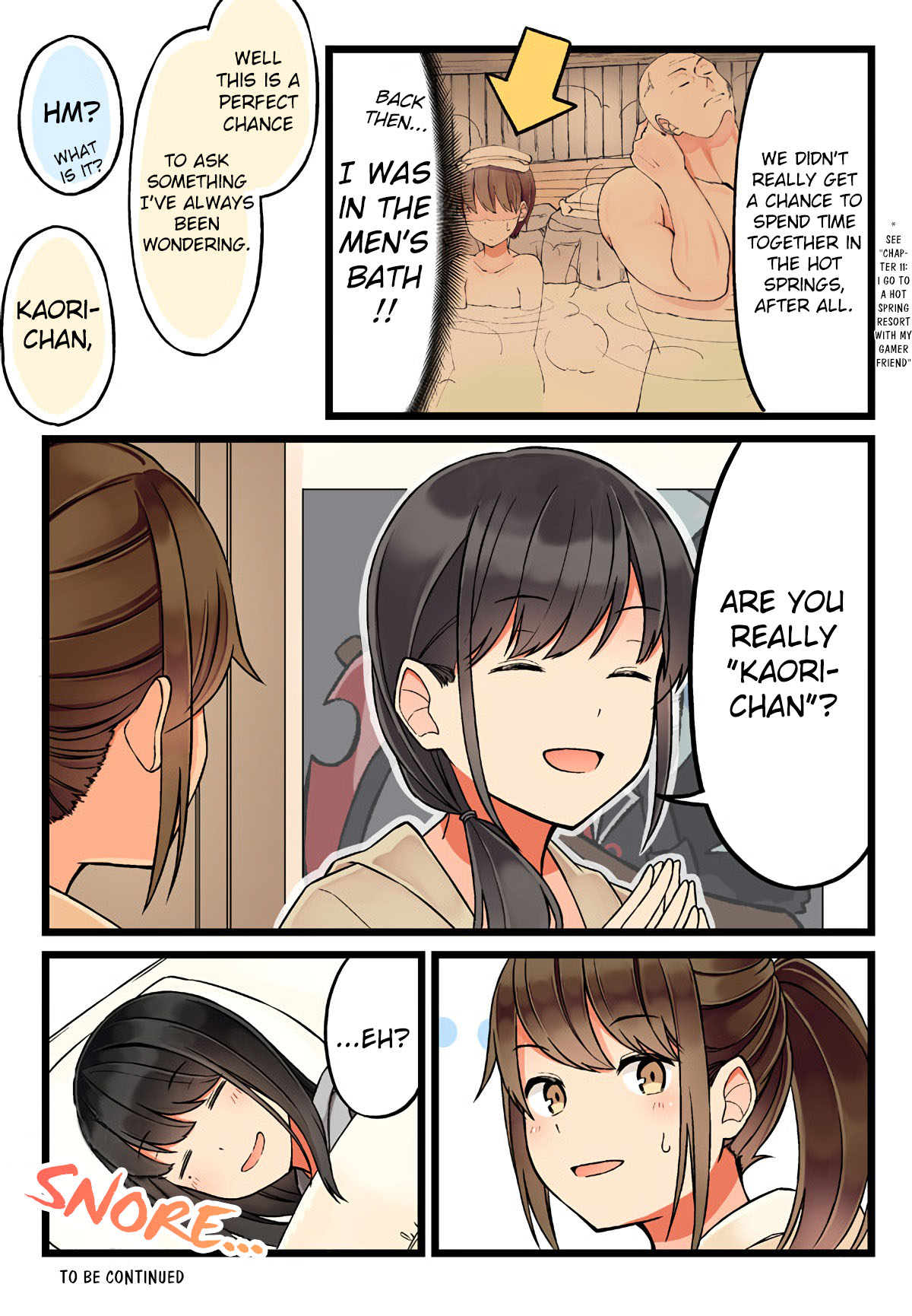 Hanging Out With a Gamer Girl Chapter 33 page 5 - Chapter 33: "Kaori-chan" ①