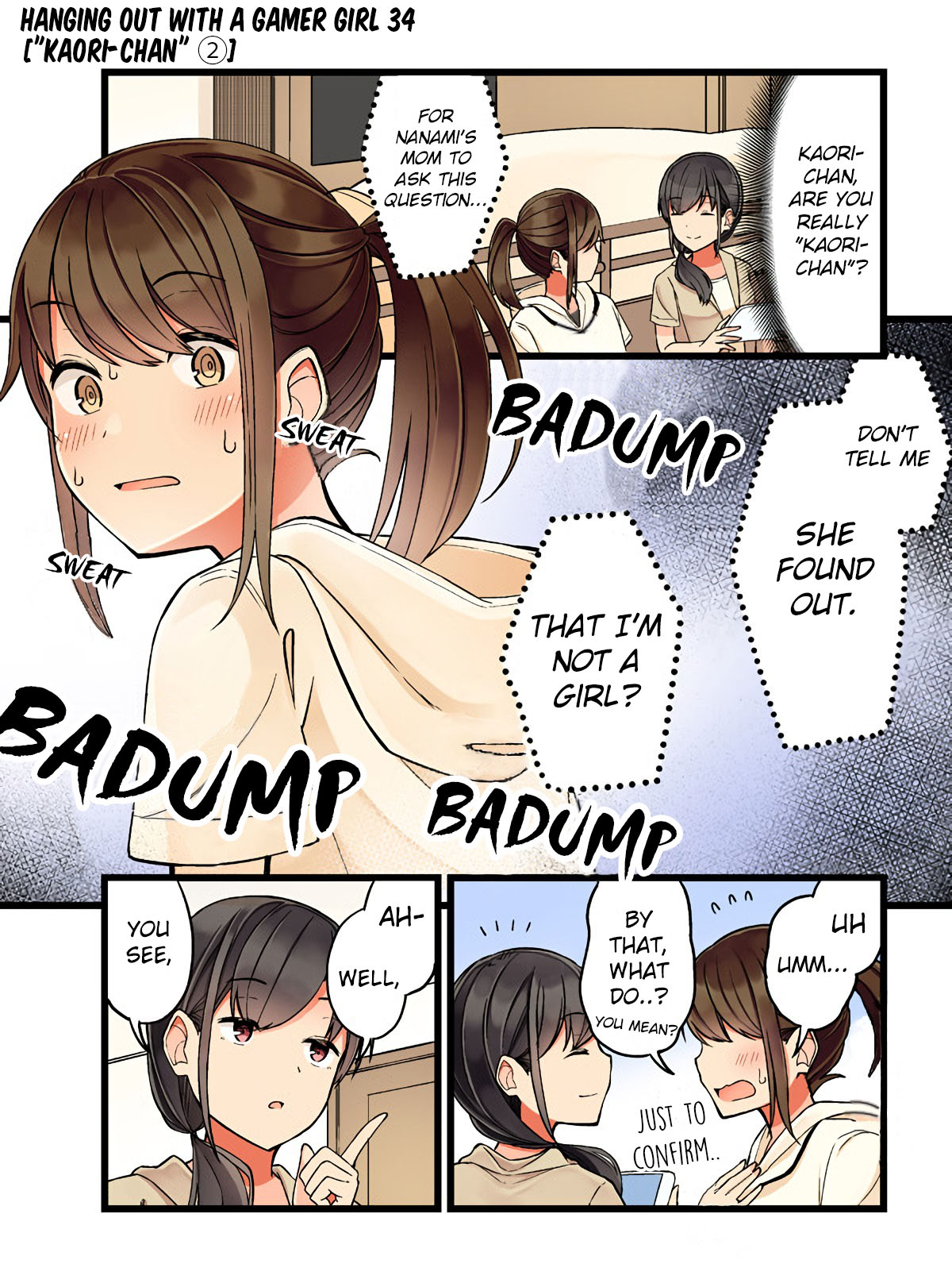 Hanging Out With a Gamer Girl Chapter 34 page 1 - Chapter 34: "Kaori-chan" ②