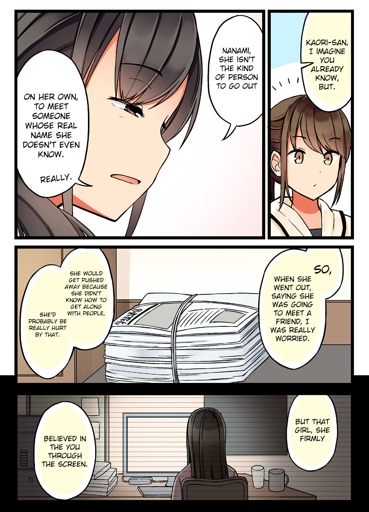 Hanging Out With a Gamer Girl Chapter 34 page 3 - Chapter 34: "Kaori-chan" ②