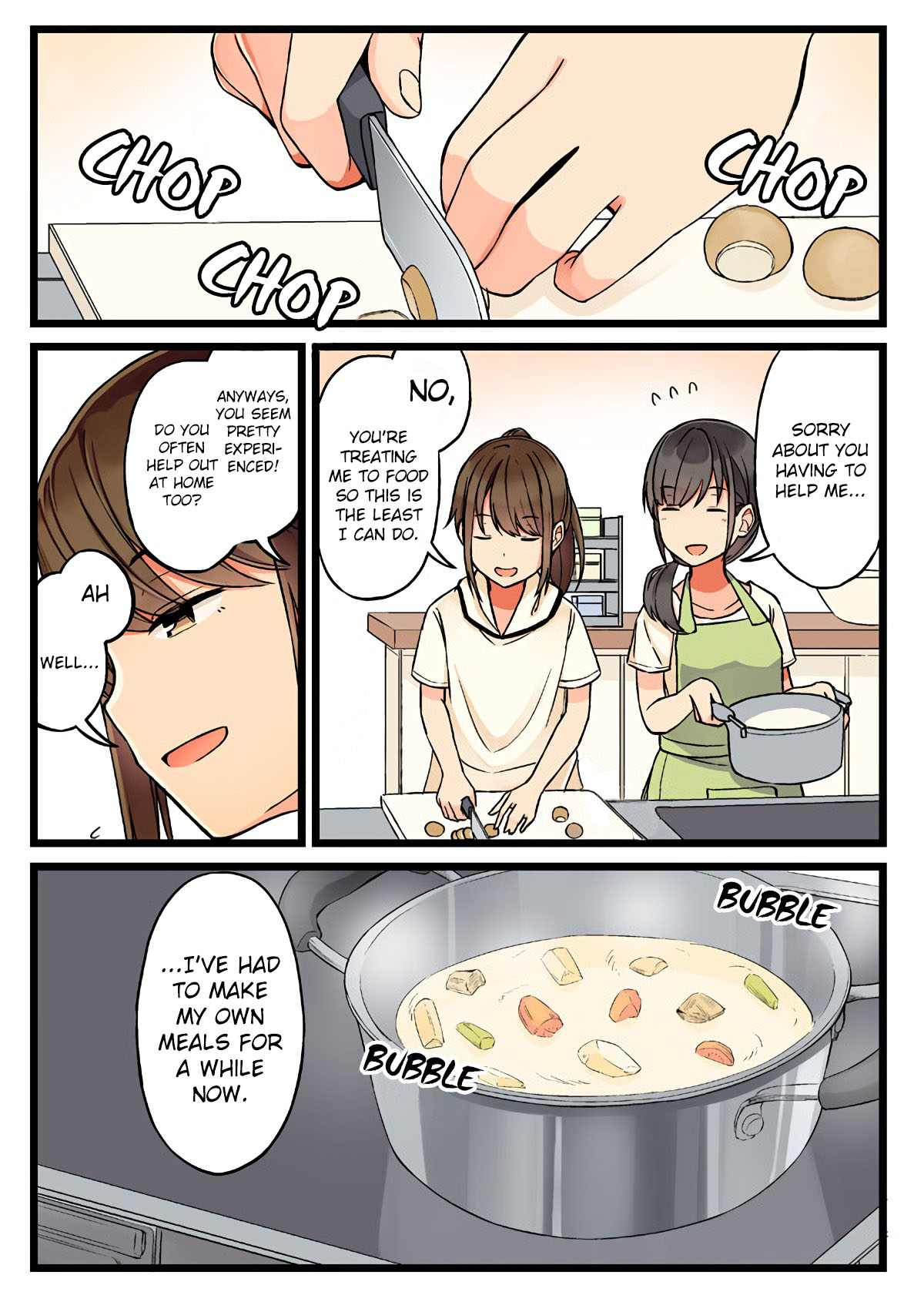 Hanging Out With a Gamer Girl Chapter 35 page 2 - Chapter 35: Family and Food