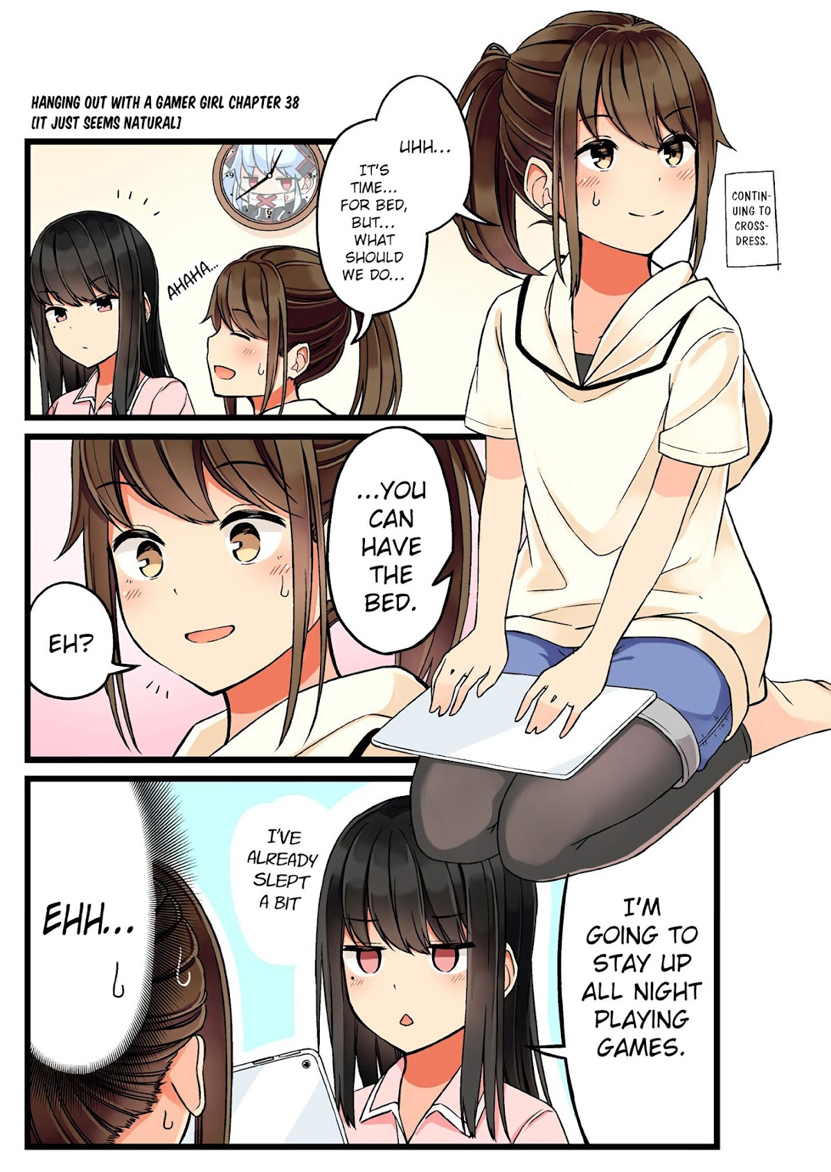 Hanging Out With a Gamer Girl Chapter 38 page 1 - Chapter 38: It Just Seems Natural