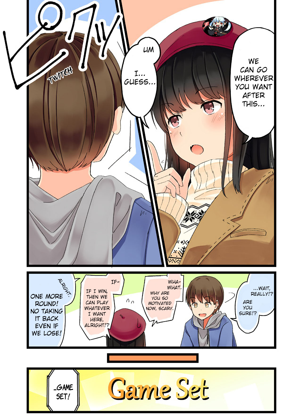 Hanging Out With a Gamer Girl Chapter 4 page 3 - Chapter 4: I Go To The Arcade With My Gamer Friend (3)