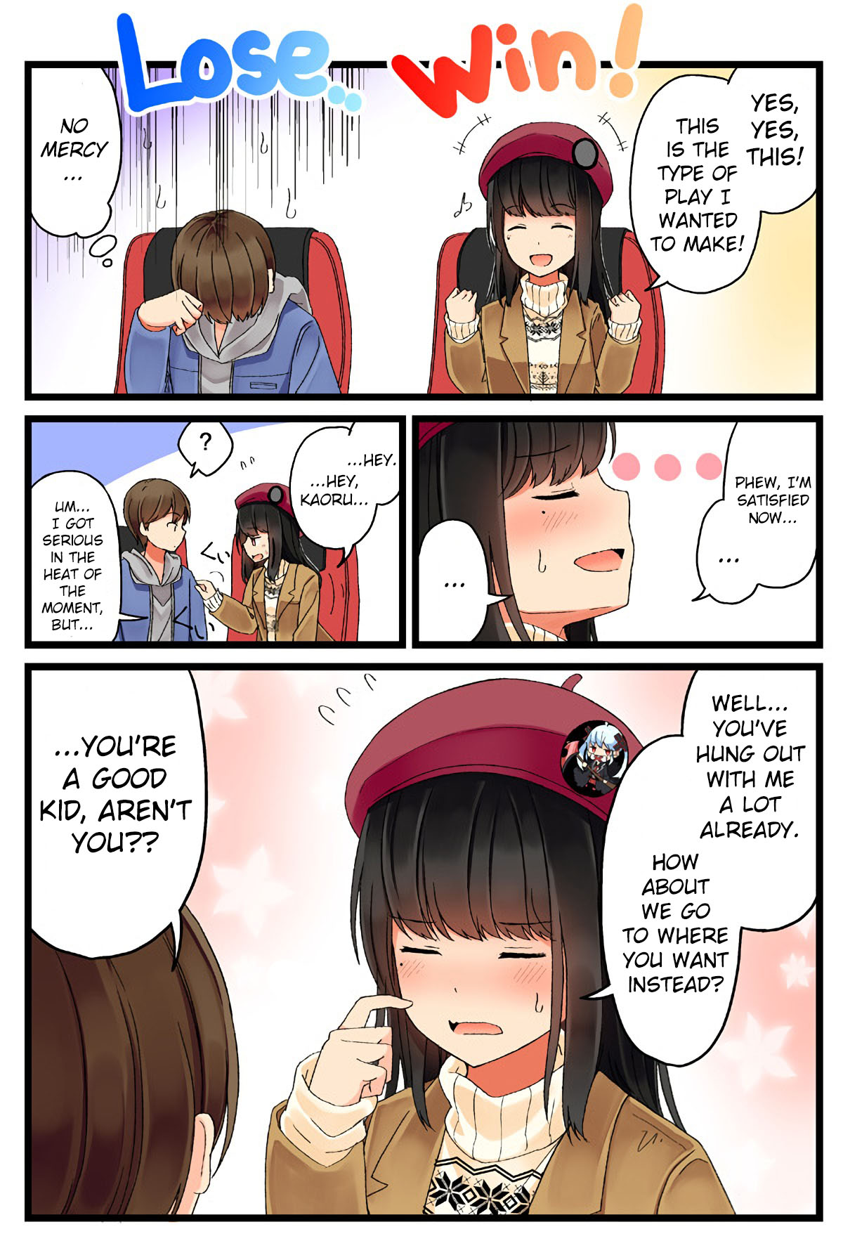 Hanging Out With a Gamer Girl Chapter 4 page 4 - Chapter 4: I Go To The Arcade With My Gamer Friend (3)