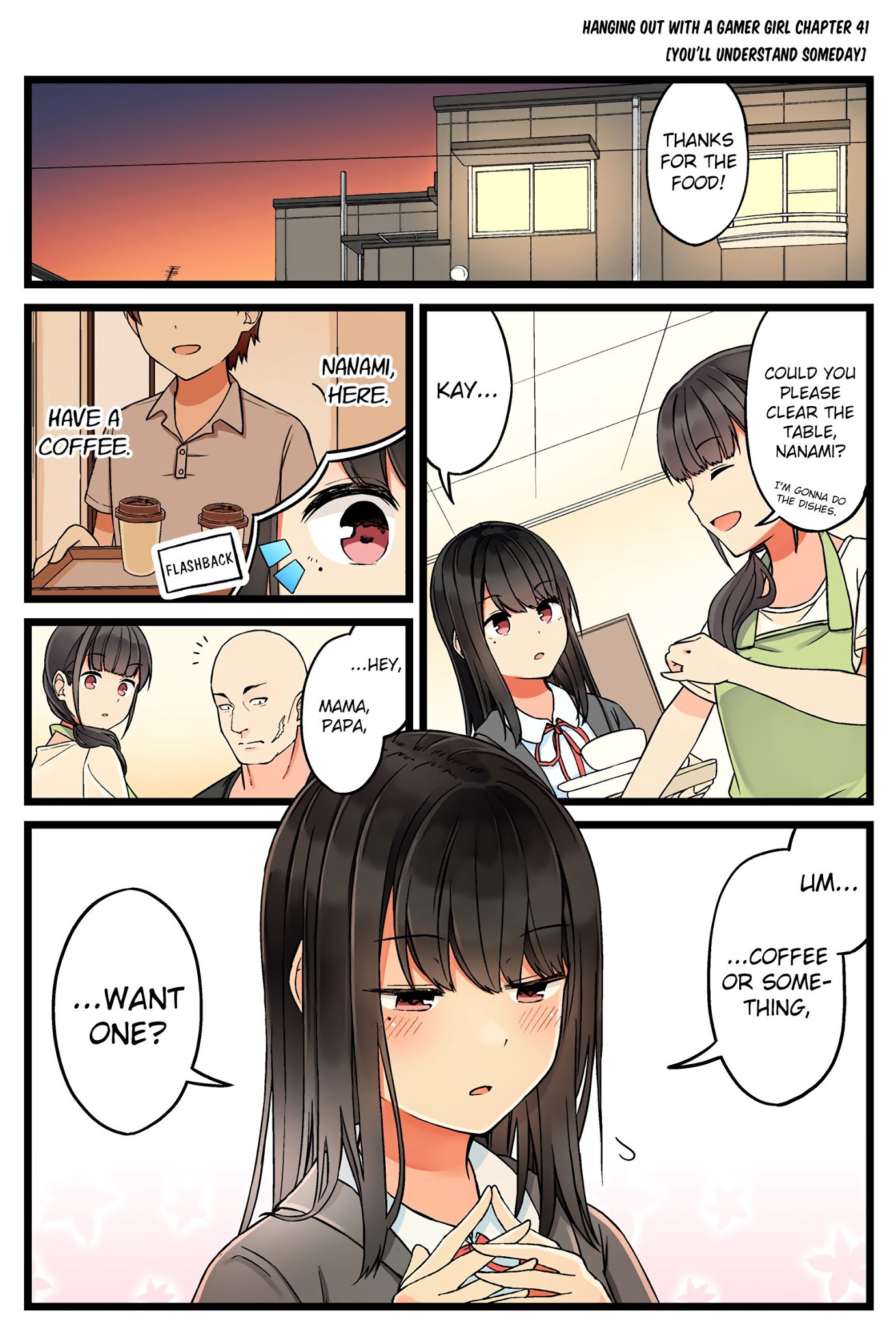 Hanging Out With a Gamer Girl Chapter 41 page 1 - Chapter 41: You'll Understand Someday