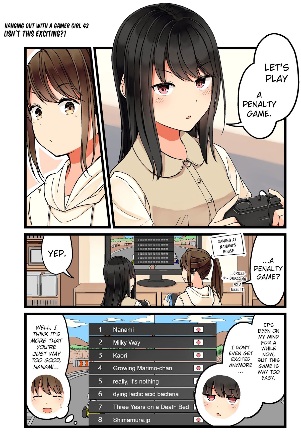 Hanging Out With a Gamer Girl Chapter 42 page 1 - Chapter 42: Isn’t This Exciting?