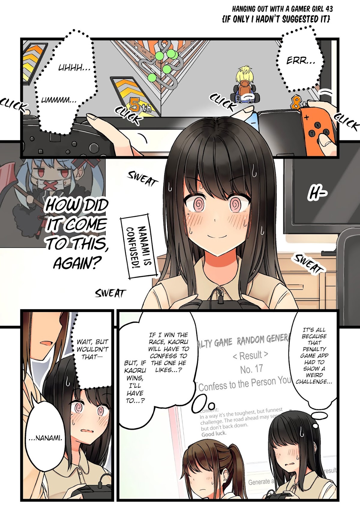 Hanging Out With a Gamer Girl Chapter 43 page 1 - Chapter 43: If Only I Hadn't Suggested It