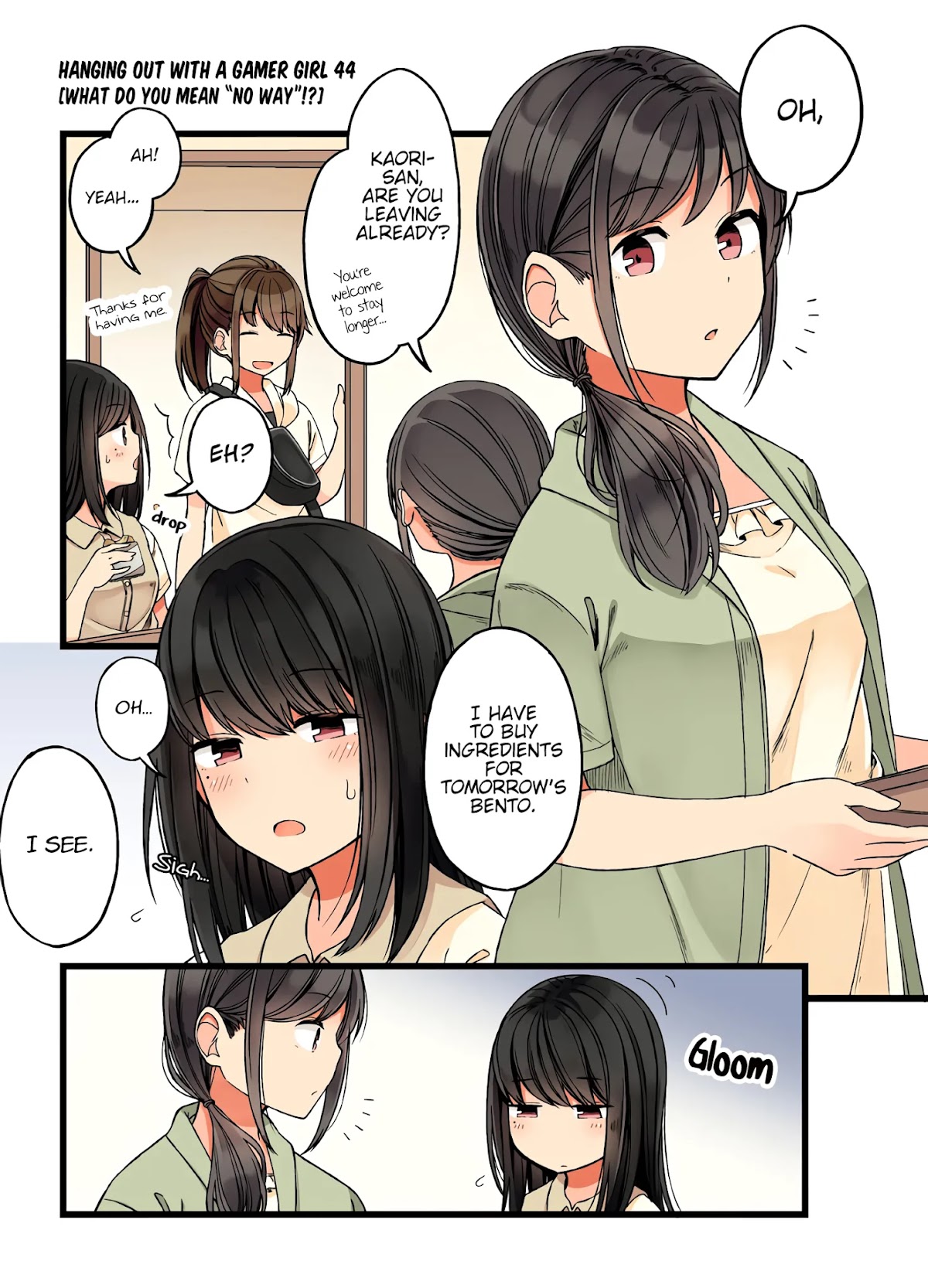 Hanging Out With a Gamer Girl Chapter 44 page 1 - Chapter 44: What Do You Mean "No Way"!?