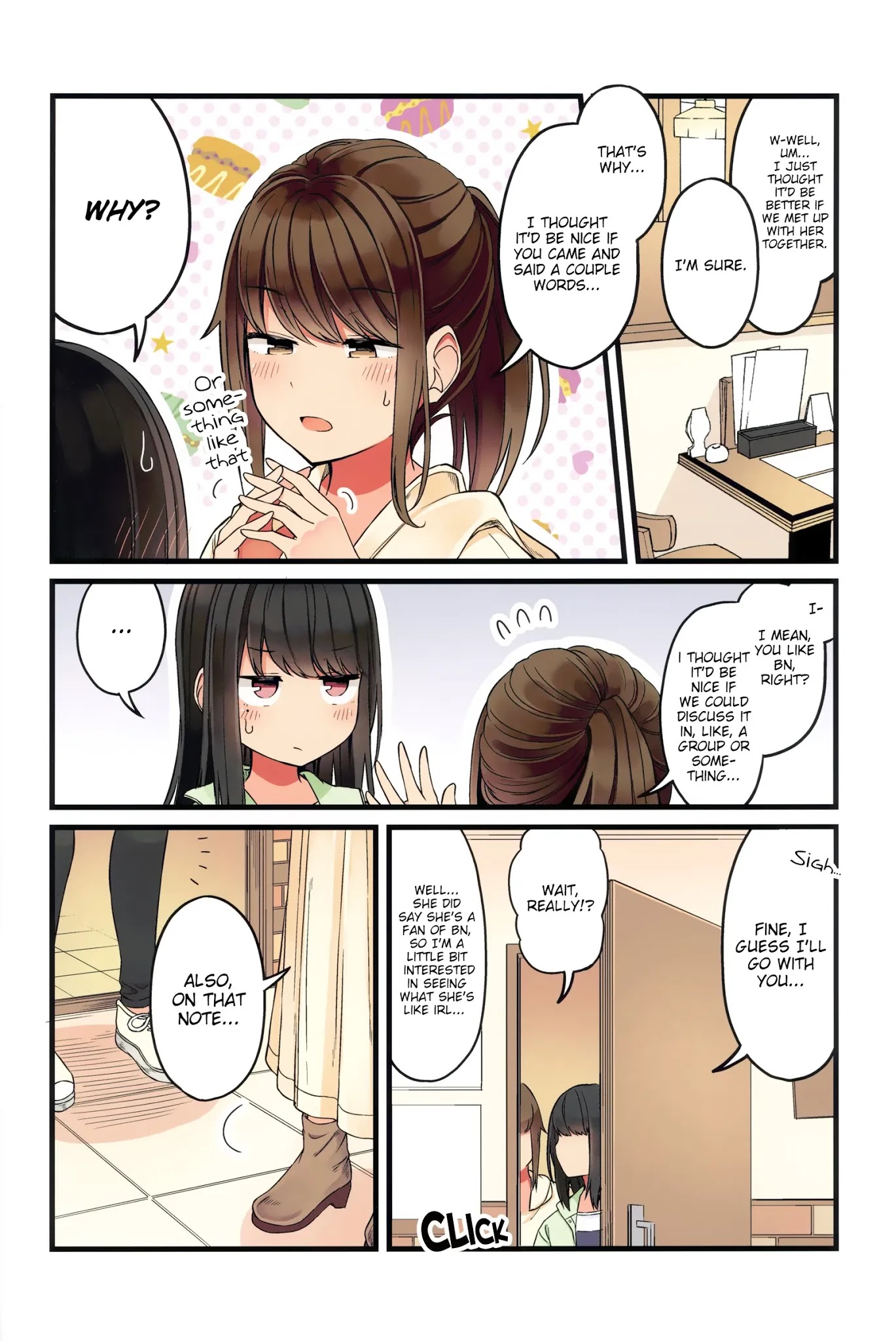 Hanging Out With a Gamer Girl Chapter 46.5 page 6 - Chapter 46.5: Comiket 98 Extra