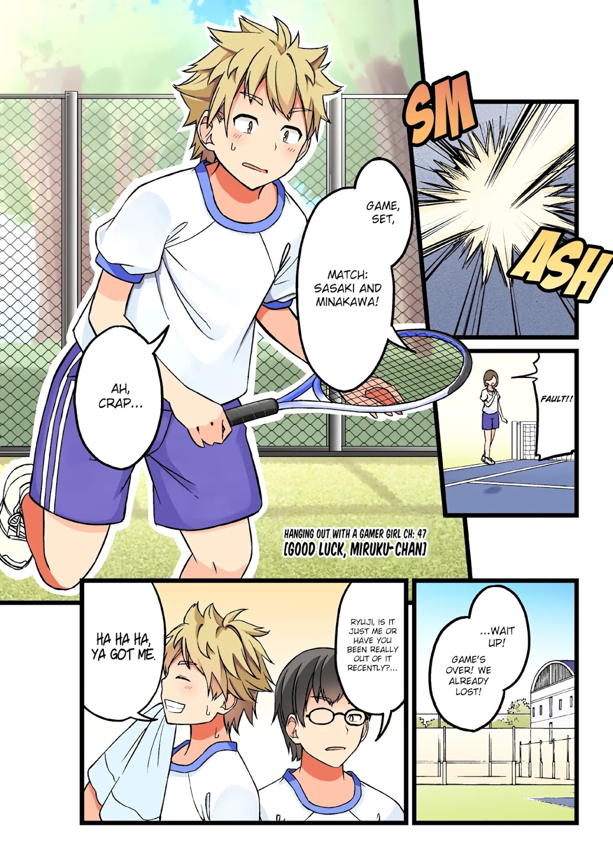 Hanging Out With a Gamer Girl Chapter 47 page 1 - Chapter 47: Good Luck, Miruku-chan