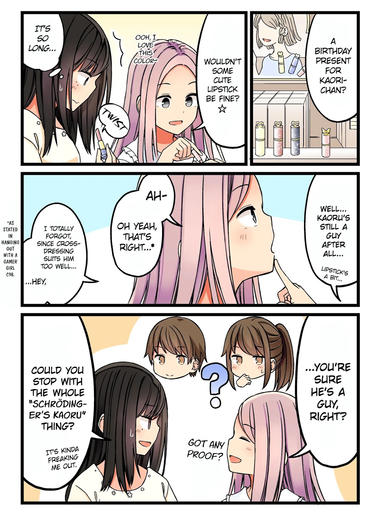 Hanging Out With a Gamer Girl Chapter 49 page 2 - Chapter 49: You Like Him, Don't You?