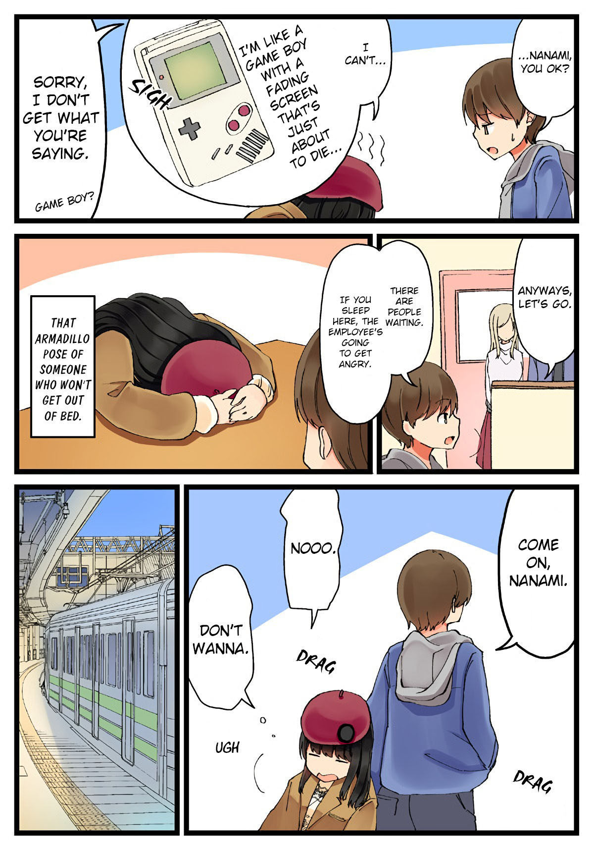 Hanging Out With a Gamer Girl Chapter 5 page 2 - Chapter 5: I Send My Gamer Friend Home (1)