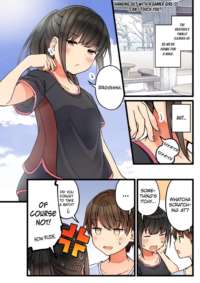Hanging Out With a Gamer Girl Chapter 55 page 1 - Chapter 55: Can I Touch You?
