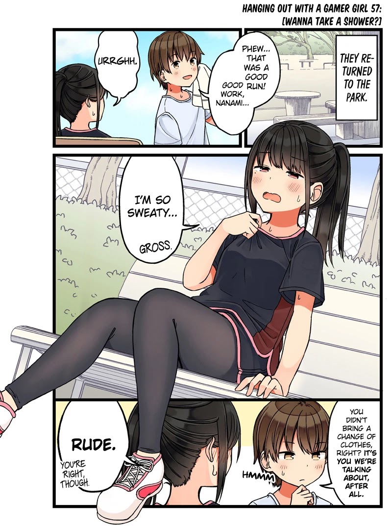 Hanging Out With a Gamer Girl Chapter 57 page 1 - Chapter 57: Wanna Take a Shower?