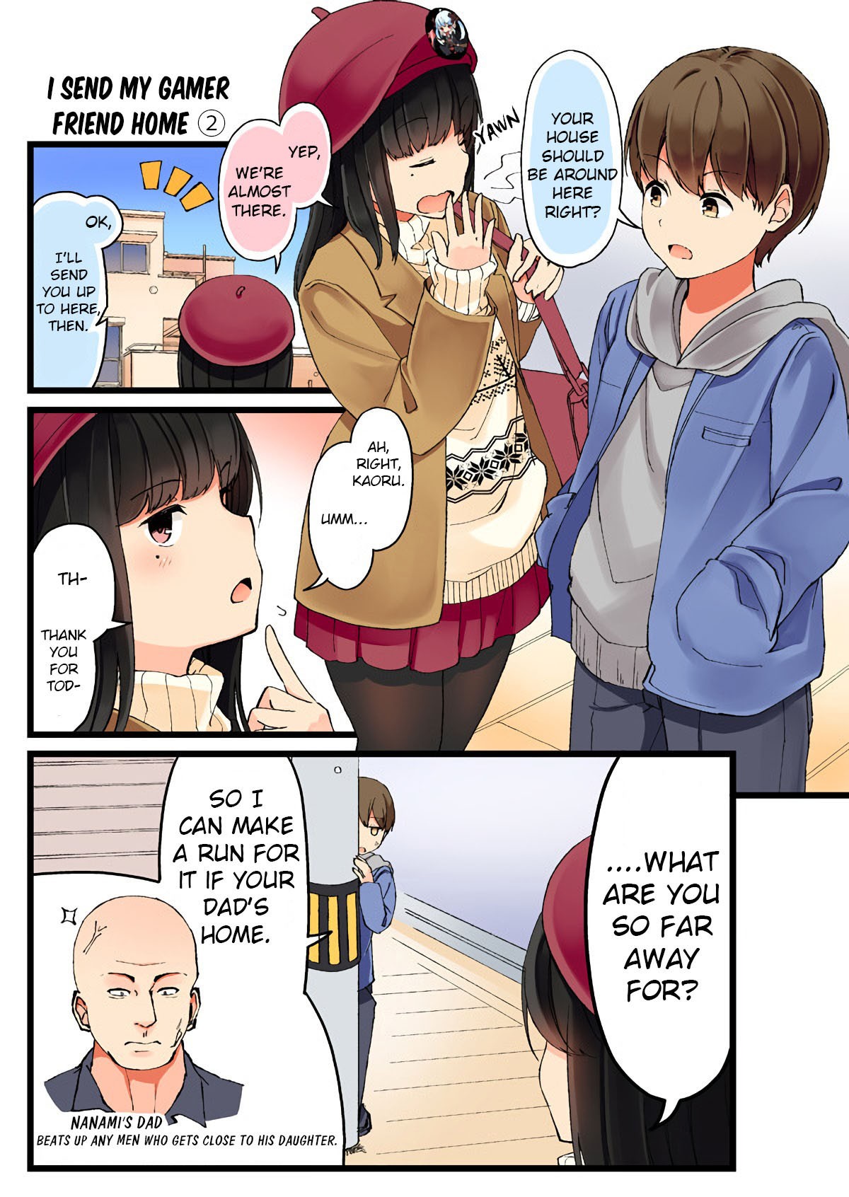 Hanging Out With a Gamer Girl Chapter 6 page 1 - Chapter 6: I Send My Gamer Friend Home (2)