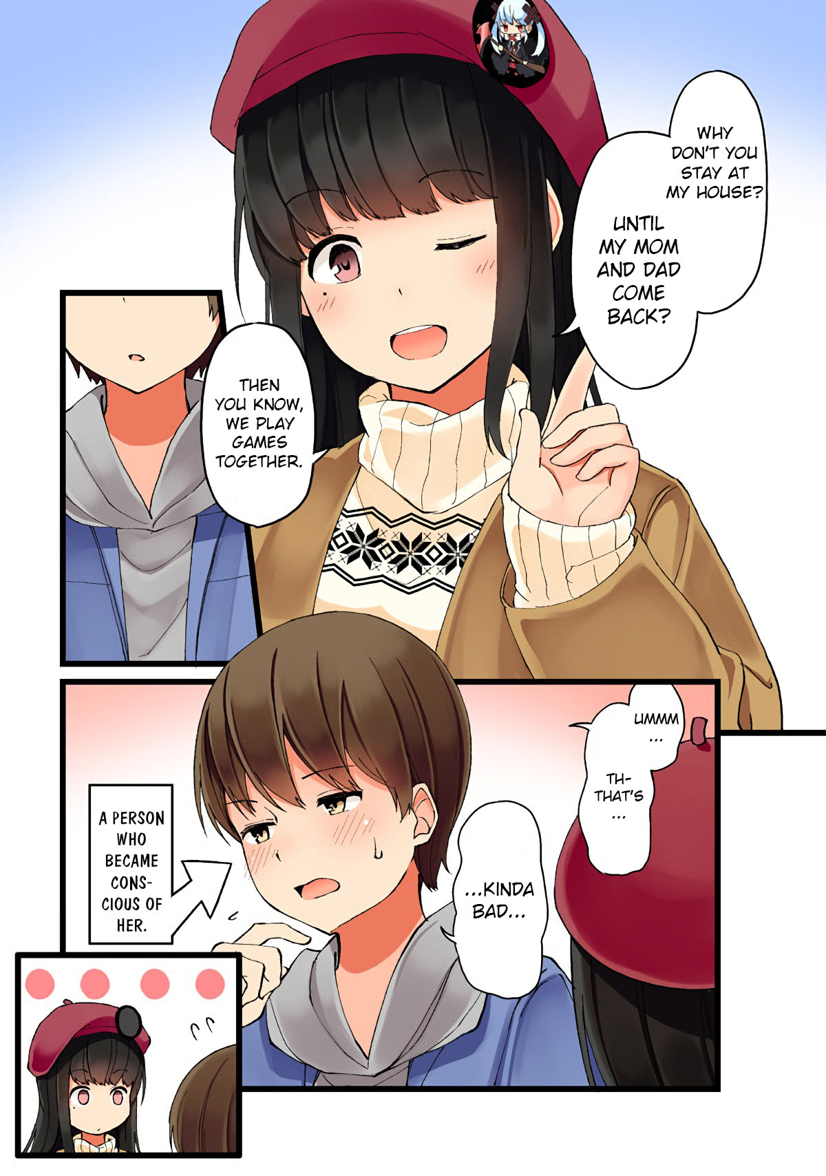 Hanging Out With a Gamer Girl Chapter 6 page 3 - Chapter 6: I Send My Gamer Friend Home (2)