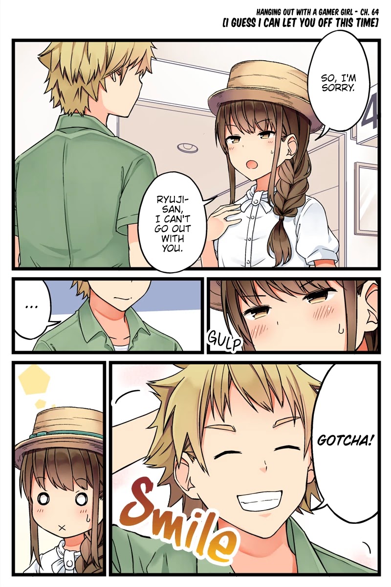Hanging Out With a Gamer Girl Chapter 64 page 1 - Chapter 64: I Guess I Can Let You Off This Time