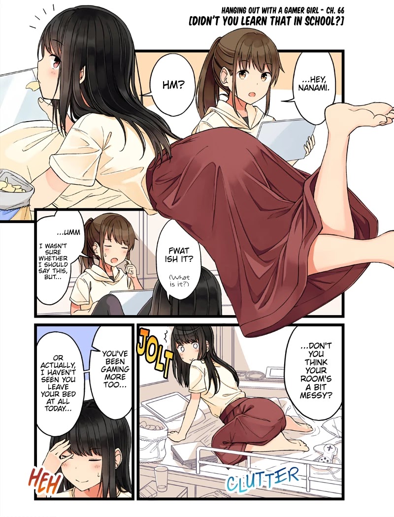 Hanging Out With a Gamer Girl Chapter 66 page 1 - Chapter 66: Didn't You Learn That in School?