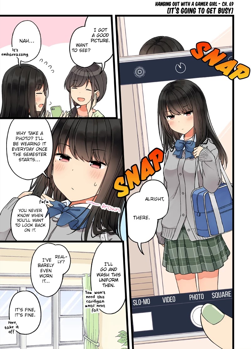Hanging Out With a Gamer Girl Chapter 69 page 1 - Chapter 69: It's Going To Get Busy