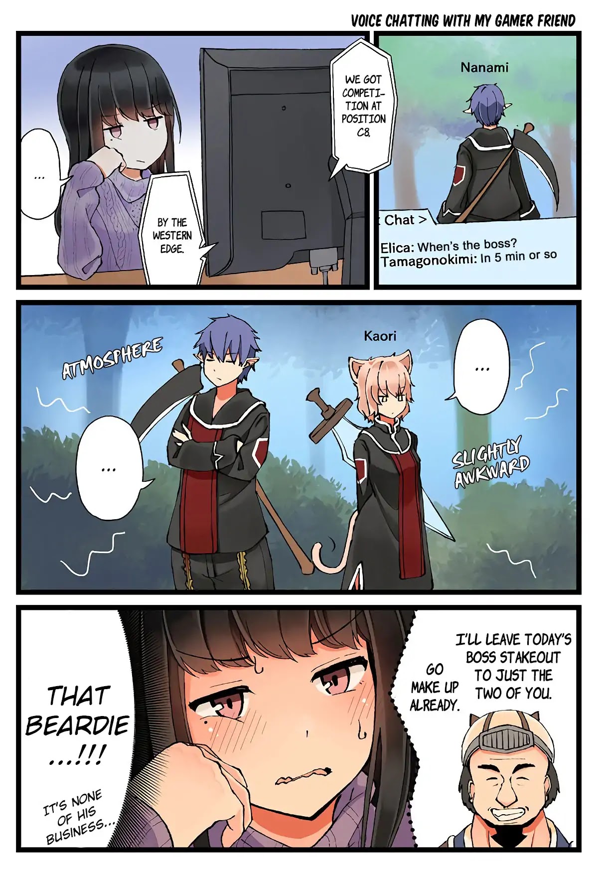 Hanging Out With a Gamer Girl Chapter 8 page 1 - Chapter 8: Voice chatting with my Gamer Friend