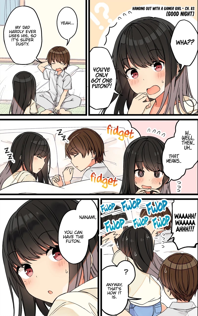 Hanging Out With a Gamer Girl Chapter 83 page 1 - Chapter 83: Good Night