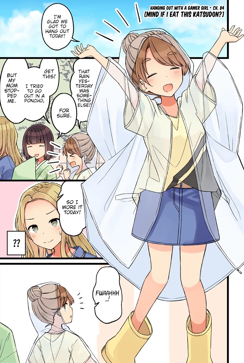 Hanging Out With a Gamer Girl Chapter 84 page 1 - Chapter 84: Mind if I Eat This Katsudon?