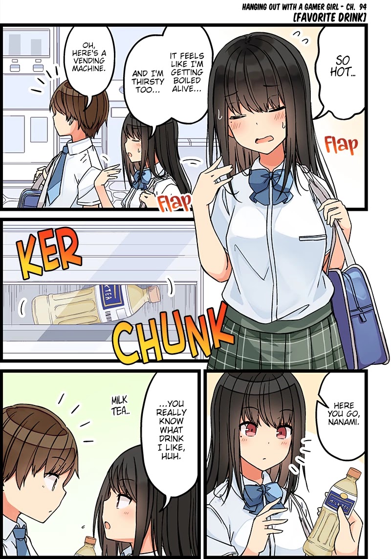 Hanging Out With a Gamer Girl Chapter 94 page 1 - Chapter 94: Favorite Drink