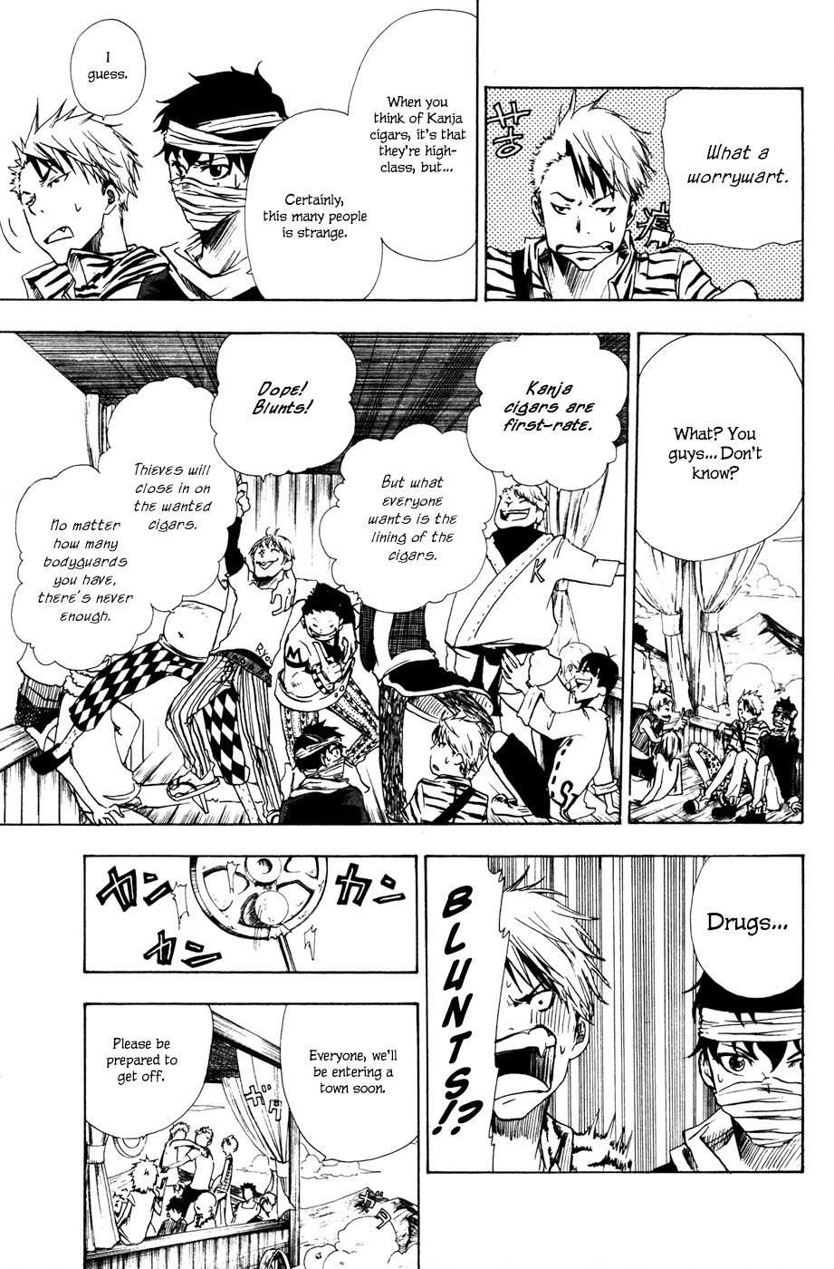 Hangyaku no Kagetsukai Chapter 5 page 4 - Chapter 5: The World is Overflowing with Trash